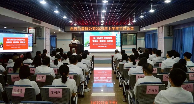奋力拼经济！星群公司召开2025年上半年工作会议