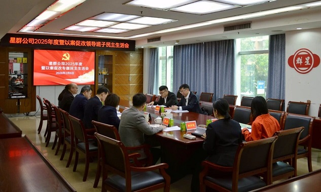 星群公司召开2025年度暨以案促改专题民主生活会